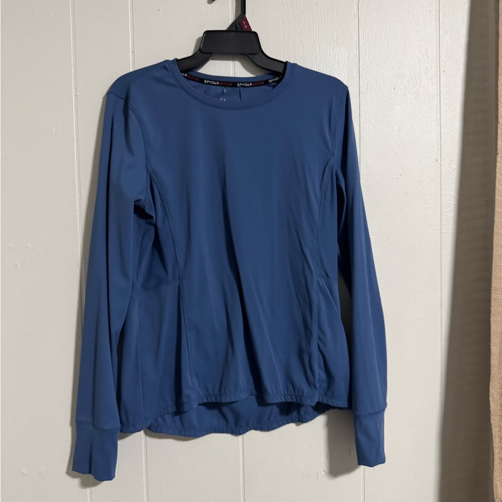 Spyder Women's Deep Blue Long Sleeve Top